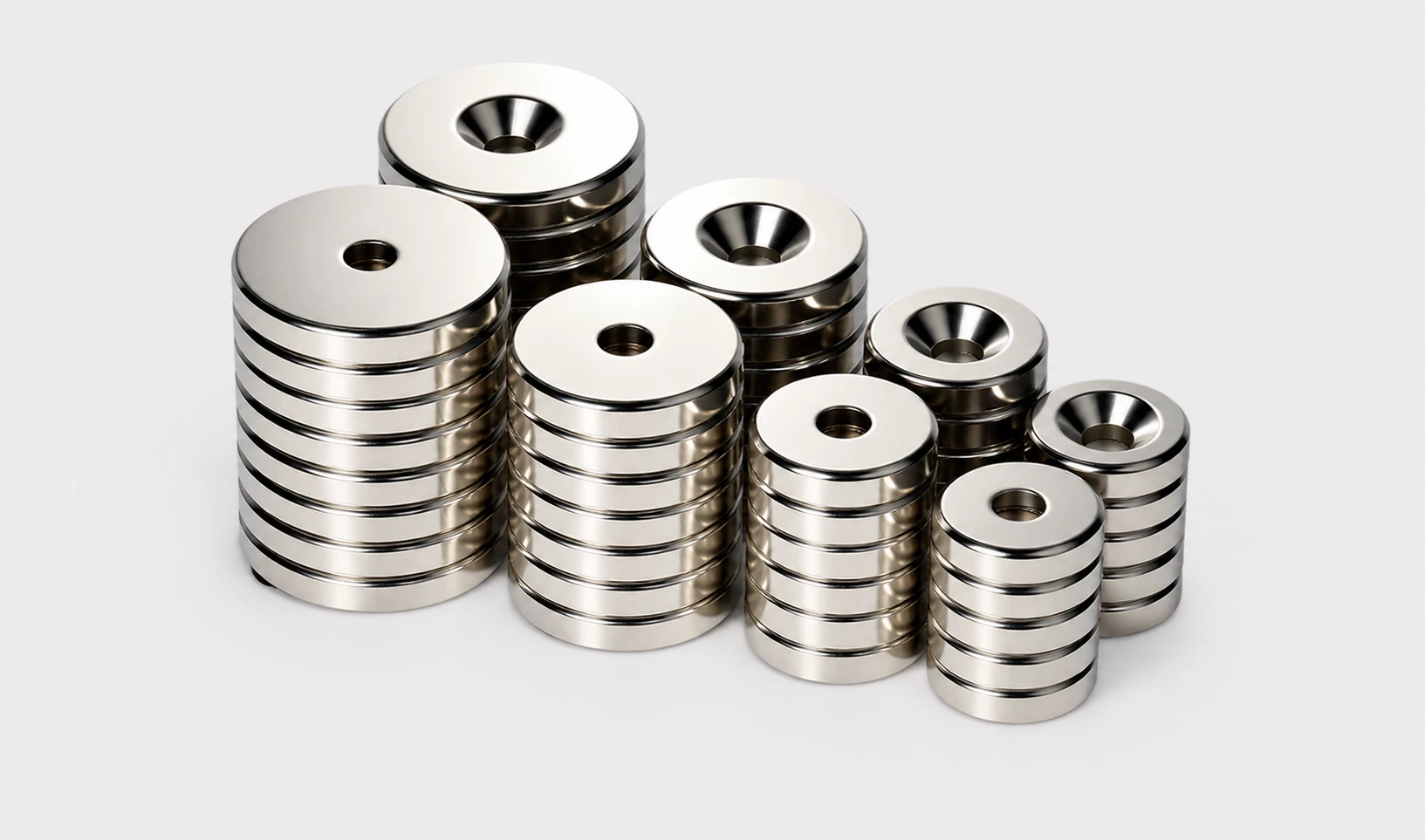 Countersunk NdFeB Disc Magnets