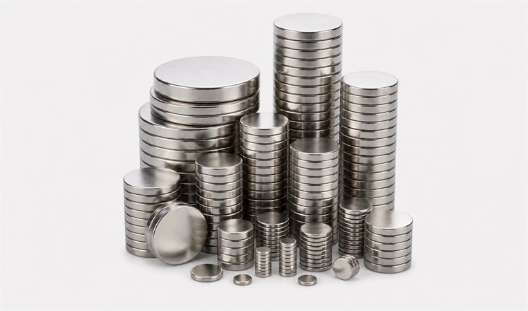 Custom-Magnetization NdFeB Disc Magnets
