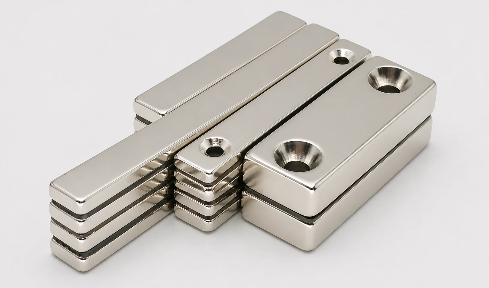Surface-Protected NdFeB Bar Magnets