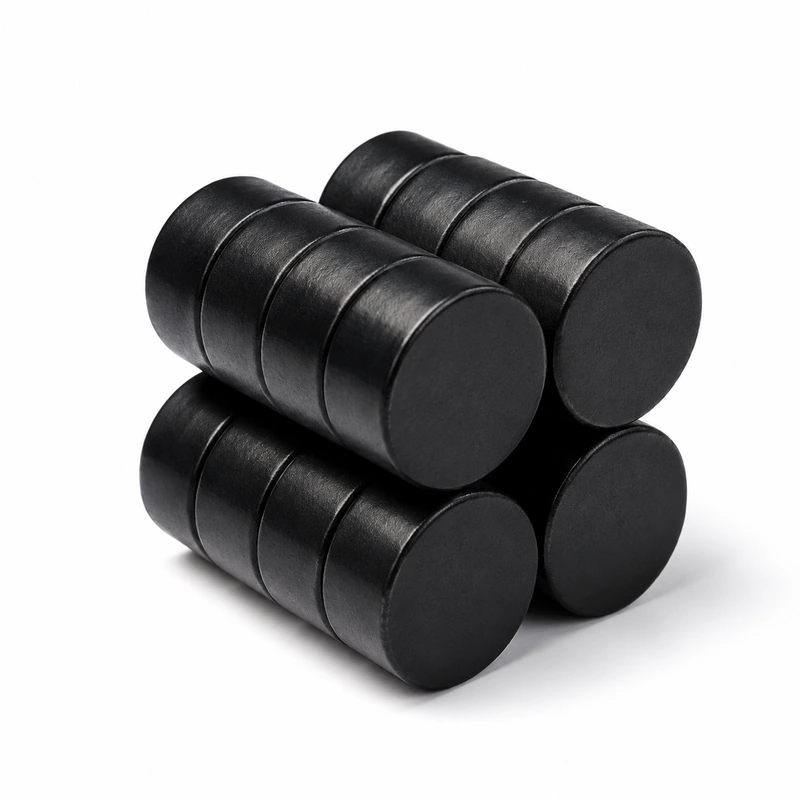 Drawing-defined bonded neodymium disc magnets