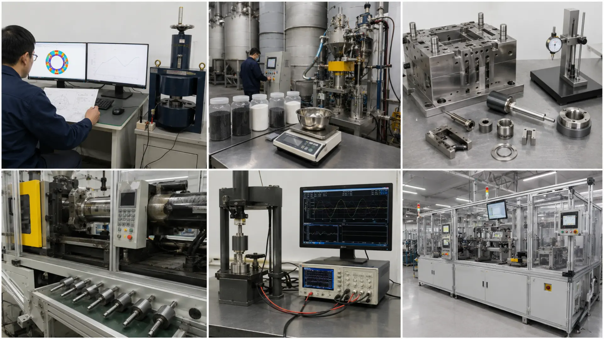 Bonded Magnet Rotor manufacturing and approval process
