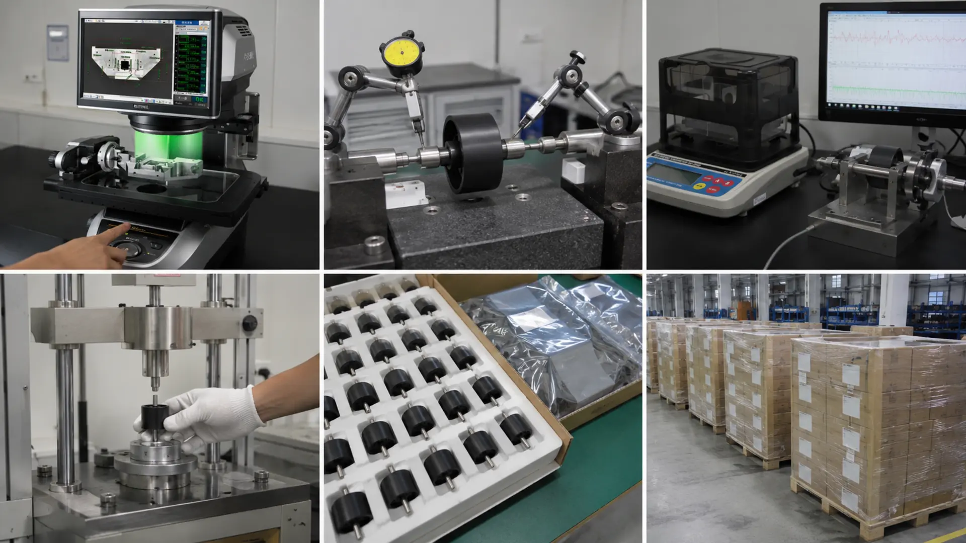 Inspection and validation for bonded magnet rotor