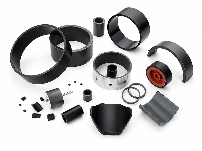 Custom injection molded magnetic components