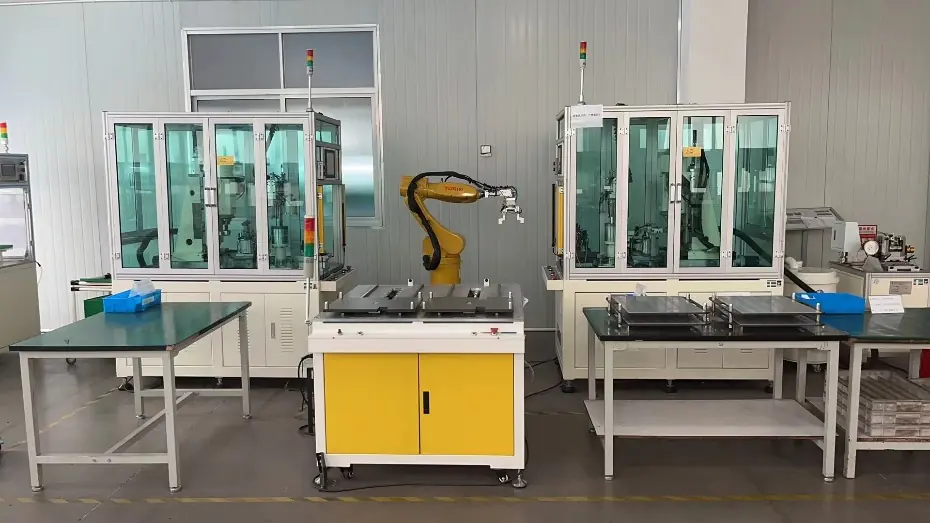 Automated dishwasher rotor production line