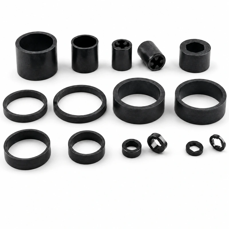 Bonded Neodymium Ring Magnets with drawing-defined geometry