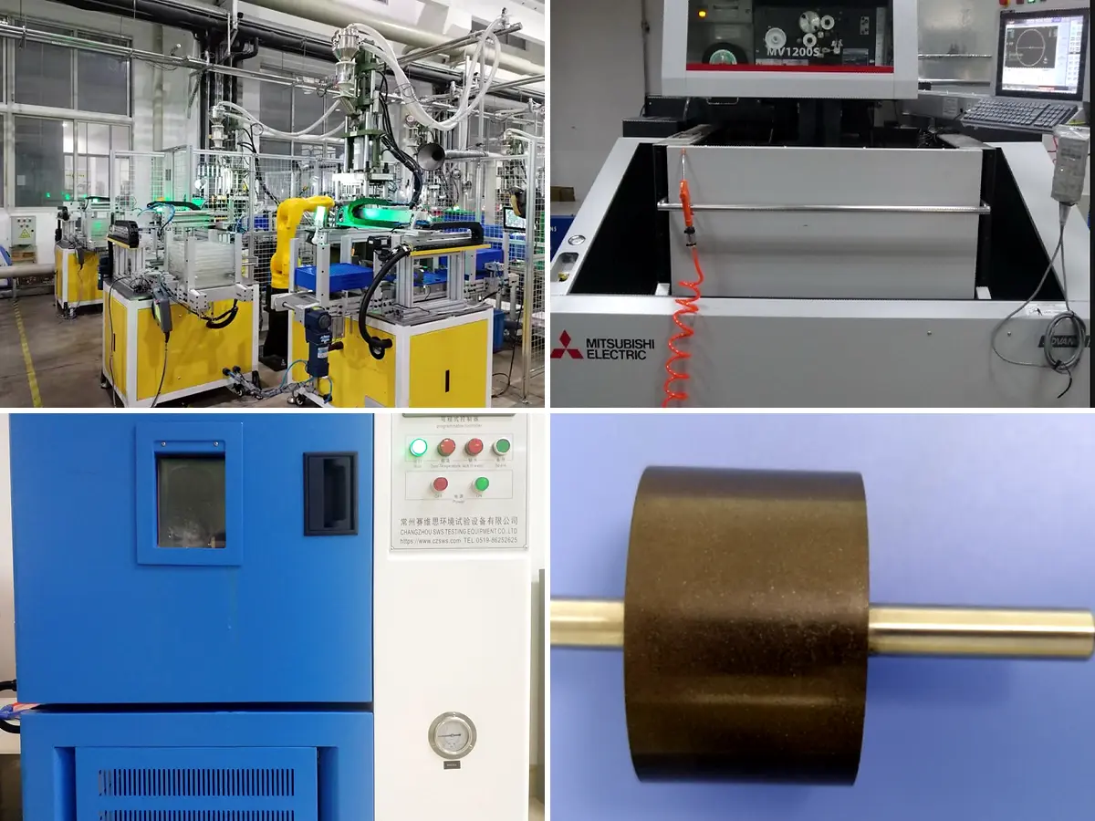 Injection Molded NdFeB Magnet inspection and project validation