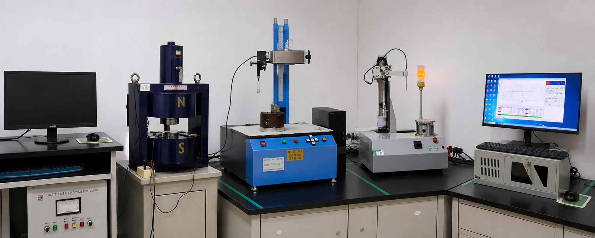 Magnetic flux testing for NdFeB ring magnets