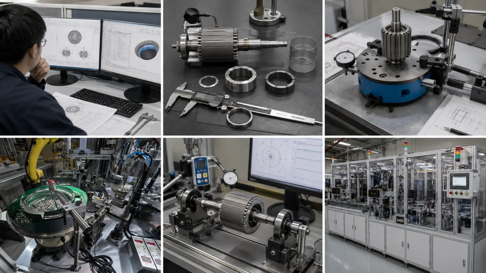 Motor Rotor Assembly manufacturing and approval process