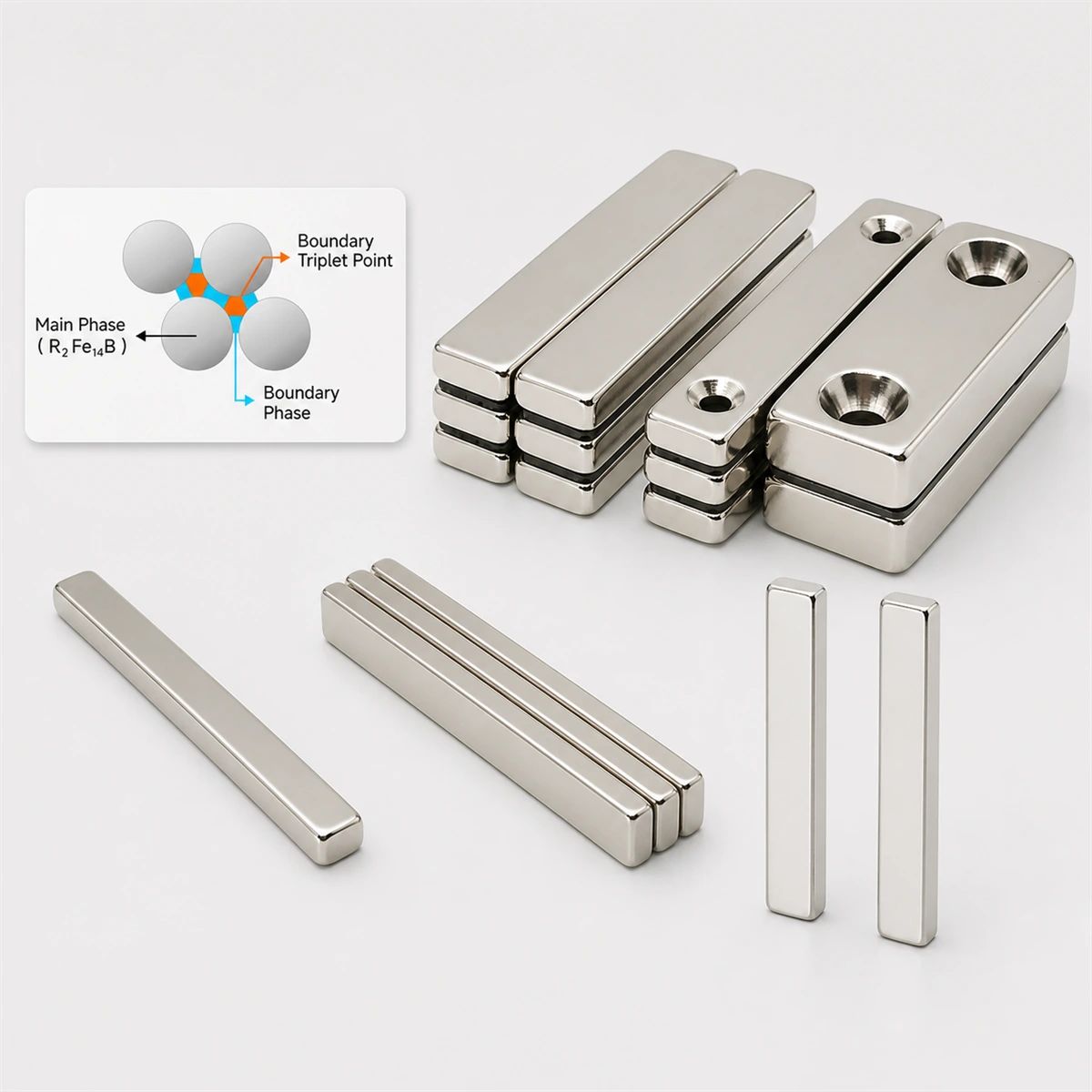 NdFeB Material Communication and Bar Magnets
