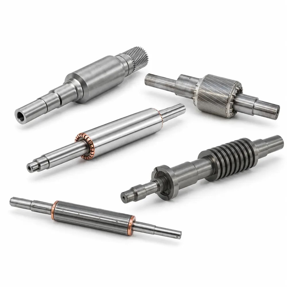 Rotor Shaft Assembly structures for engineering review