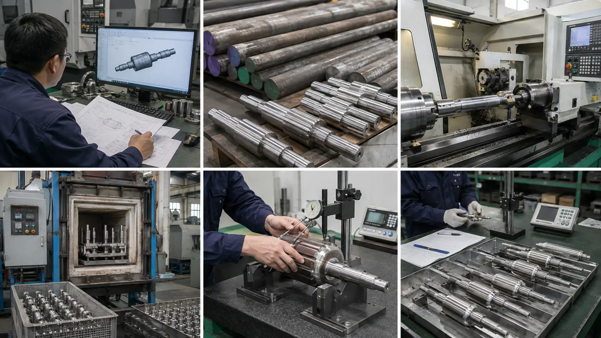 Rotor Shaft Assembly manufacturing and approval process