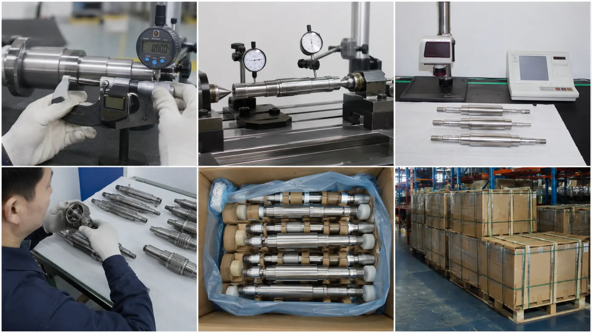 Inspection and validation for rotor shaft assembly