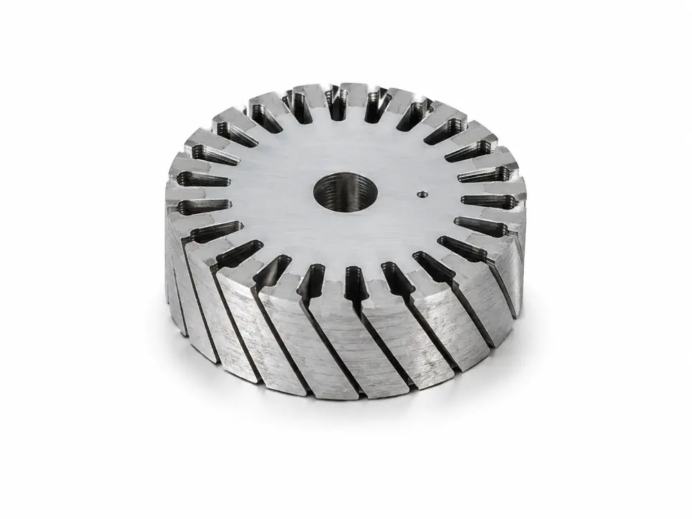 Drawing-defined motor rotor assembly and related components