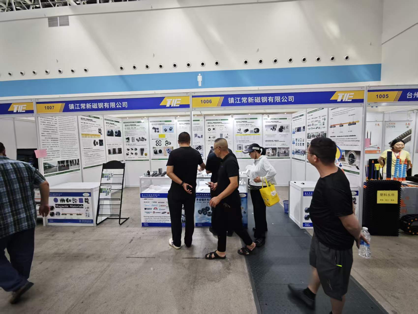 GX Magnet discussing stator core projects with industrial buyers