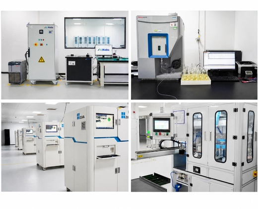 Magnetic testing, ICP analysis, AOI inspection and automated magnetization equipment references